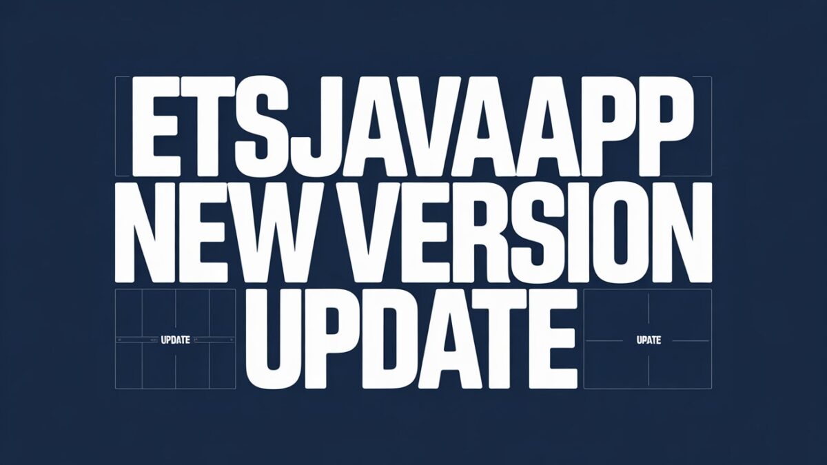 etsjavaapp new version update