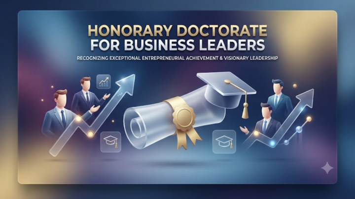 Honorary Doctorate For Business Leaders
